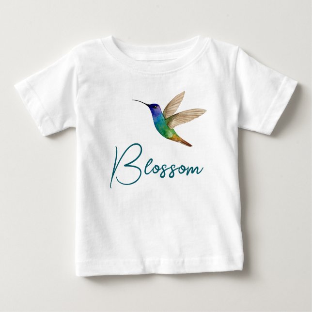 Custom  Hummingbird Baby T-Shirt (Front)
