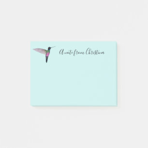 Custom Hummingbird Post-it Notes