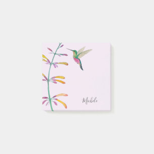 Custom Hummingbird Post-it Notes