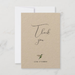 Custom Hummingbird Thank you