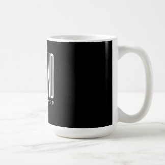 Custom Husband Text Personalise Black Menswear Coffee Mug