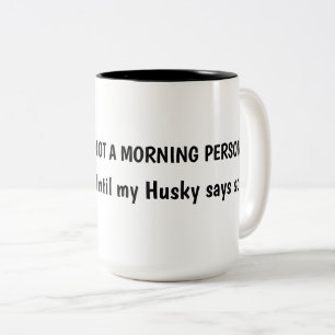 Custom Husky Coffee Mug