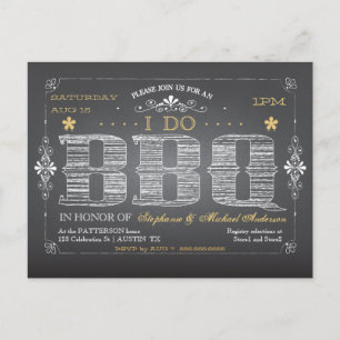 CUSTOM I Do BBQ Postcard