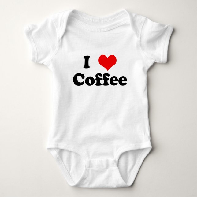 Custom I Heart Infant Creeper (Front)
