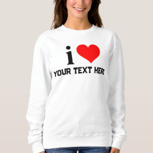 Custom i heart text t shirts   Make your own tee
