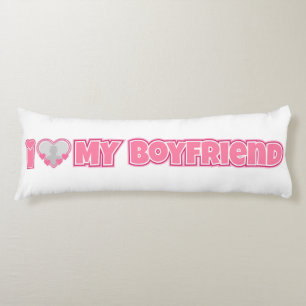 Custom I Love My Boyfriend – Add Photo Body Cushion