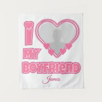 Custom I Love My Boyfriend – Add Photo & Name