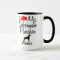 Custom I Love My Doberman Pinscher Dog Mug