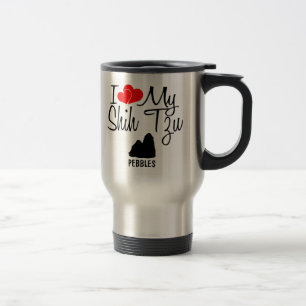 Custom I Love My Shih Tzu Mug