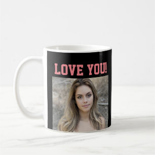 CUSTOM I LOVE YOU PHOTO MUG FOR GRANDMA OR GRANDMA