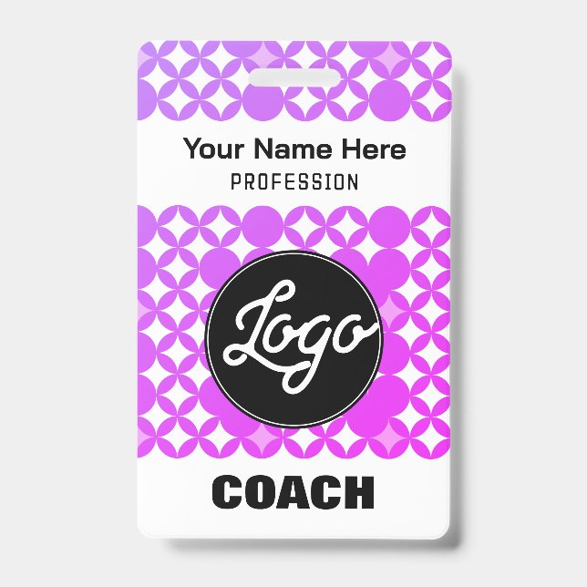 Custom ID Badge (Front)