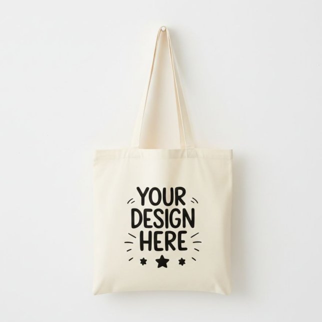 Custom Illustrated Cotton Canvas Bag (Creator Uploaded)