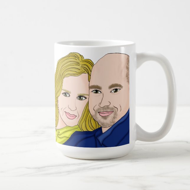 Custom Illustration Mug (Right)