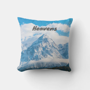 Custom Image and Text Throw Pillow