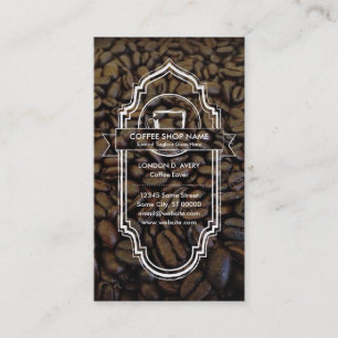 CUSTOM IMAGE coffee loyalty program Card