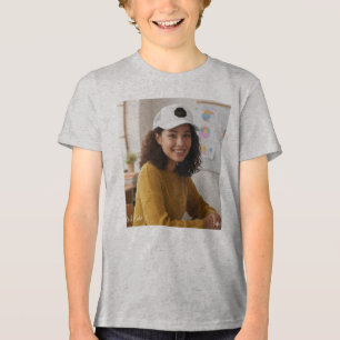 Custom Image Personalized Design Tri-Blend Shirt