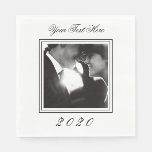 Custom Image Photo Birthday Napkins