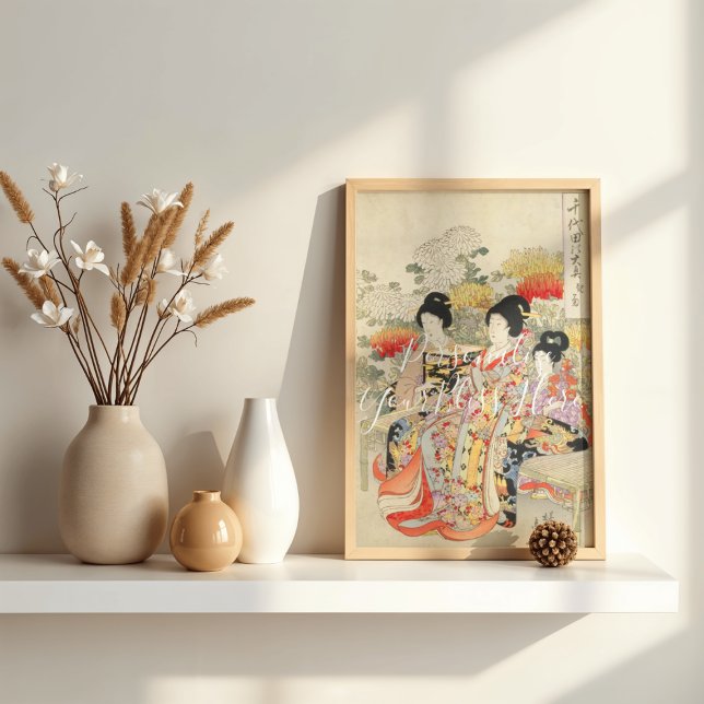 CUSTOM Imperial O-oku Elegant Kimono Print  (Creator Uploaded)