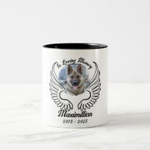 Custom In Loving Memory of Favourite Pet Photo Mug
