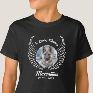 Custom In Loving Memory of Favourite Pet Photo  T-Shirt