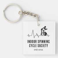 Custom Indoor Spinning Cycle Society Heartbeat