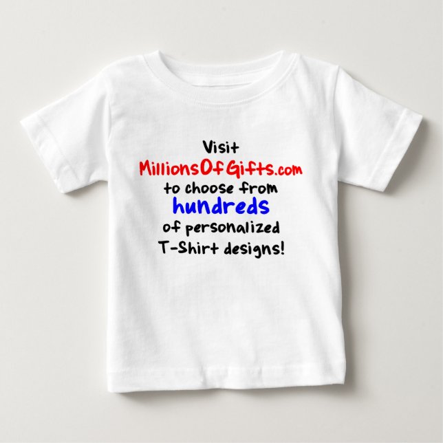 Custom Infant Long Sleeve T-Shirt (Front)