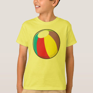 Custom Inflatable Plastic Beach Ball Kids Shirts