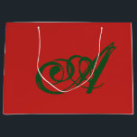 CUSTOM INITIAL Gift Bag<br><div class="desc">CUSTOM INITIAL GIFT BAG</div>
