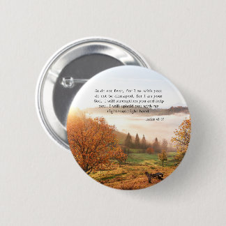 Custom Inspirational bible verse from Isaiah 6 Cm Round Badge