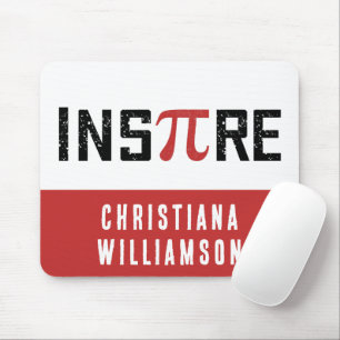 Custom InsPire Pi day   Happy Pi day Math Gifts Mouse Pad