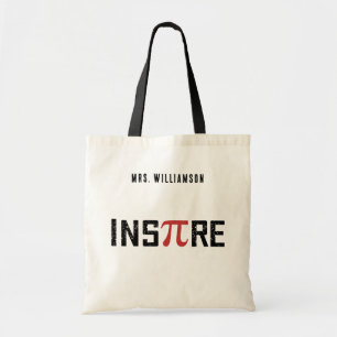 Custom InsPire Pi day   Happy Pi day Math Gifts Tote Bag