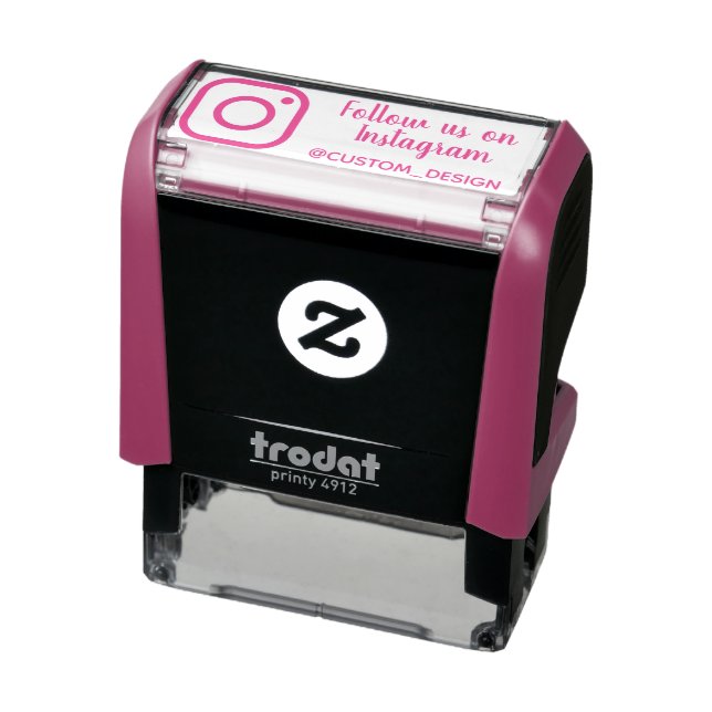 Custom Instagram Address stamp signature (Product)