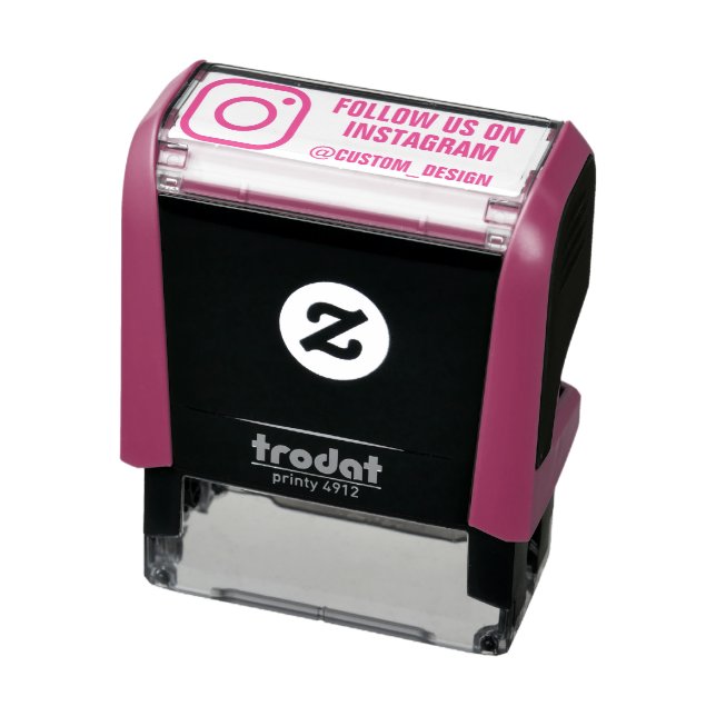Custom Instagram Address stamp signature (Product)