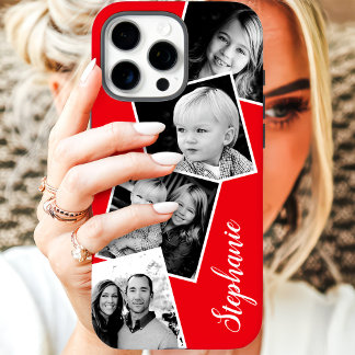 Custom Instagram Photo Collage Personalised Name Case-Mate iPhone Case