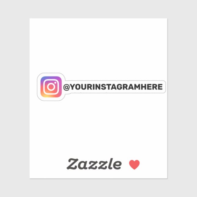 Custom Instagram Social Media (Sheet)