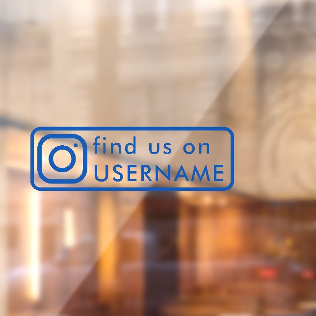 custom instagram social media car window sticker (Sheet 2)