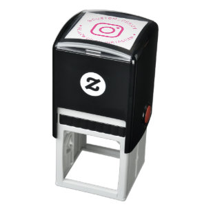Custom Instagram Username Follow Us On Instagram Self-inking Stamp