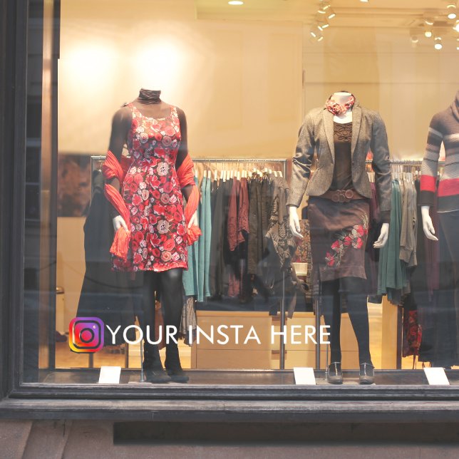 Custom Instagram Username window car decal  (Custom Instagram Username window car decal
)