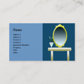 Custom Interior Designer Business Card