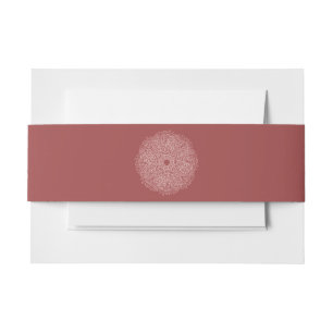 Custom Invitation Belly Band