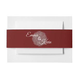 Custom Invitation Belly Band