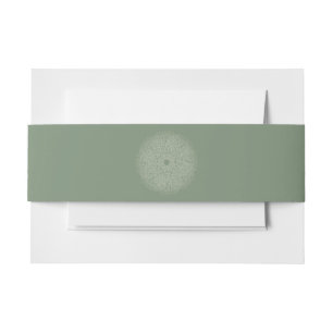 Custom Invitation Belly Band