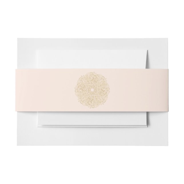 Custom Invitation Belly Band (Front Example)