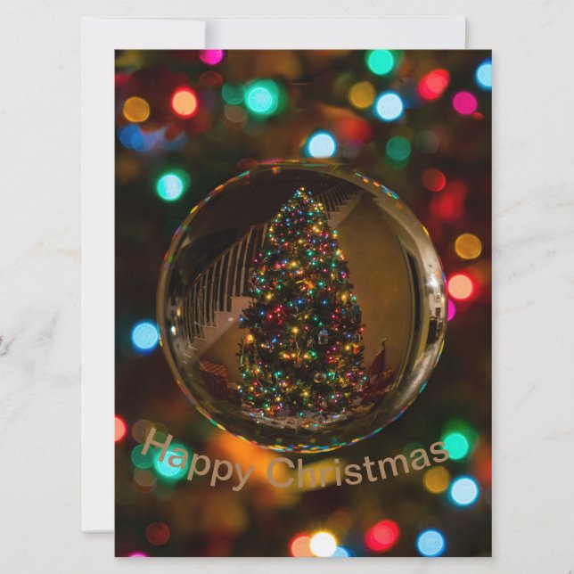 Custom invitation happy Christmas  (Front)