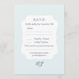 Custom Invitation Replay Card