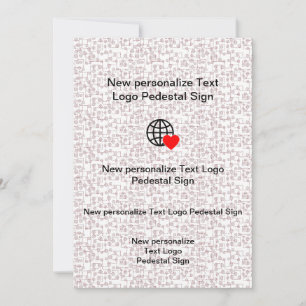Custom Invitations   Elegant 5x7 Flat Cards