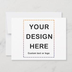 Custom Invitations Post Card for Men Women, Person