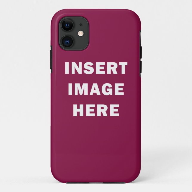 Custom iPhone 5 5S Slim Case Template DIY (Back)