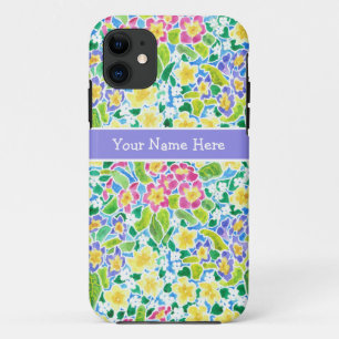 Custom iPhone 5 Case-Mate Case, Spring Primroses Case