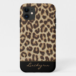 Custom iPhone 5 Leopard Print Case